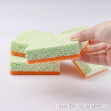 Biodégradable Natural Kitchen Sponge Compostable Cellulose